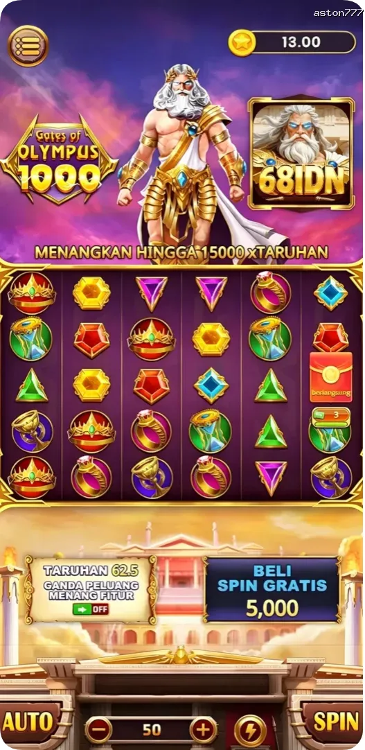 aston777 Tangkapan Layar - APK Resmi